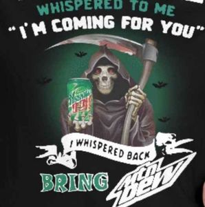 Devil bring mt.dew premium vinyl waterproof decals